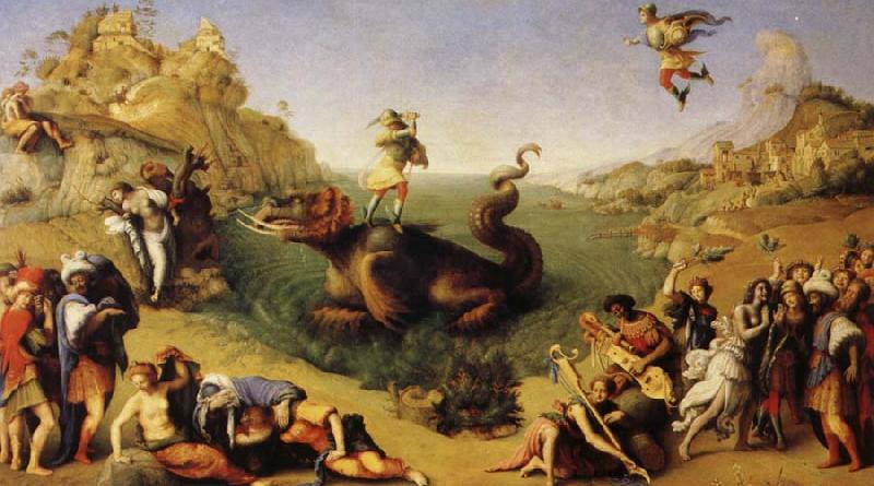 Piero di Cosimo Perseus Liberating Andromeda Sweden oil painting art